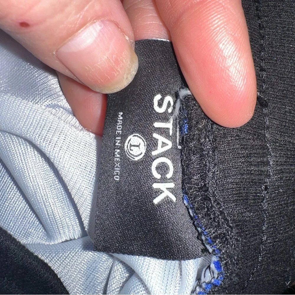 Stack Supply Company‎ Streetwear Men’s Jersey Shorts Large Blue Zippered Pockets